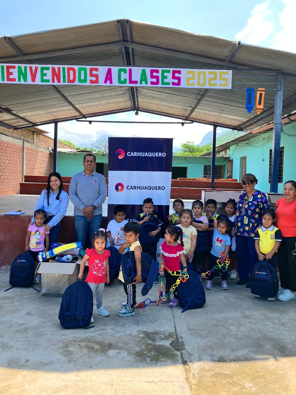 Cerro del Águila Hydropower Plant donates two ambulances to Huancavelica