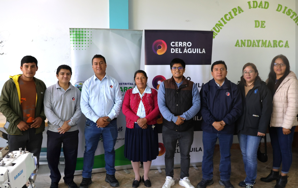 Hidroeléctrica Cerro del Águila promueve la capacitación y desarrollo productivo en Andaymarca