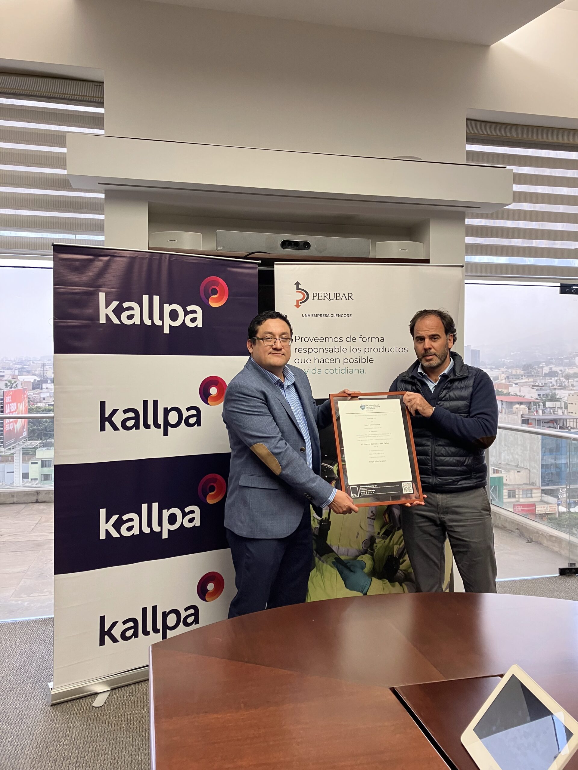 Perubar refuerza su compromiso ambiental al operar 100% con energía renovable certificada