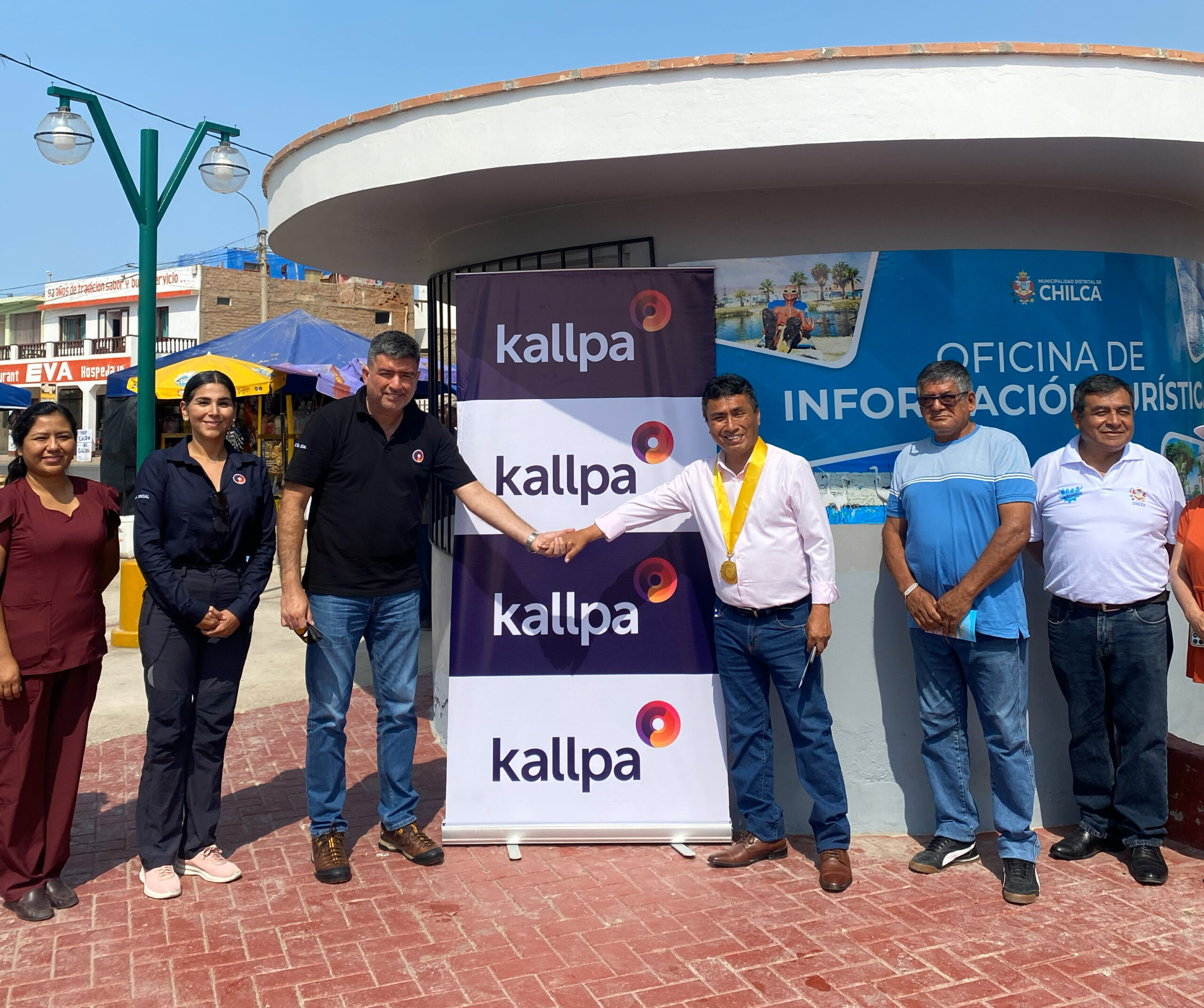 Tourist Booths in Chilca Equipped with a New Solar Energy System Inaugurated by Kallpa