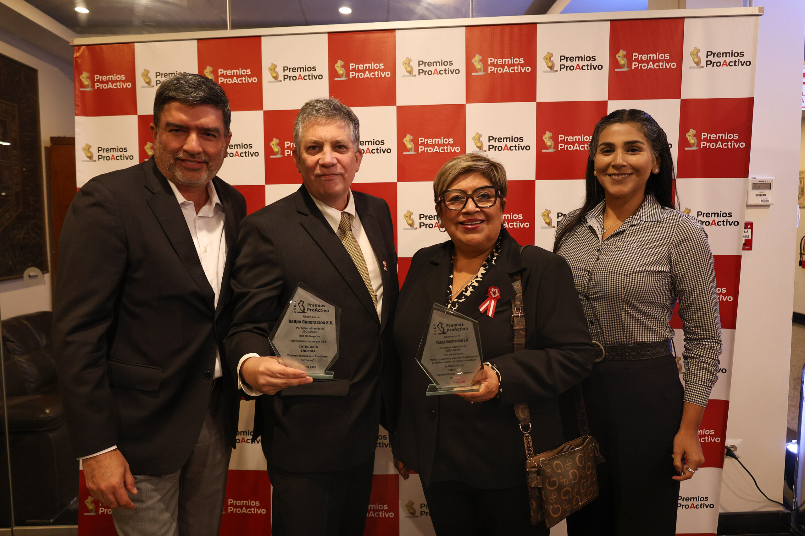 Dos proyectos sociales de Kallpa en Huancavelica son reconocidos en los Premios Proactivo 2026