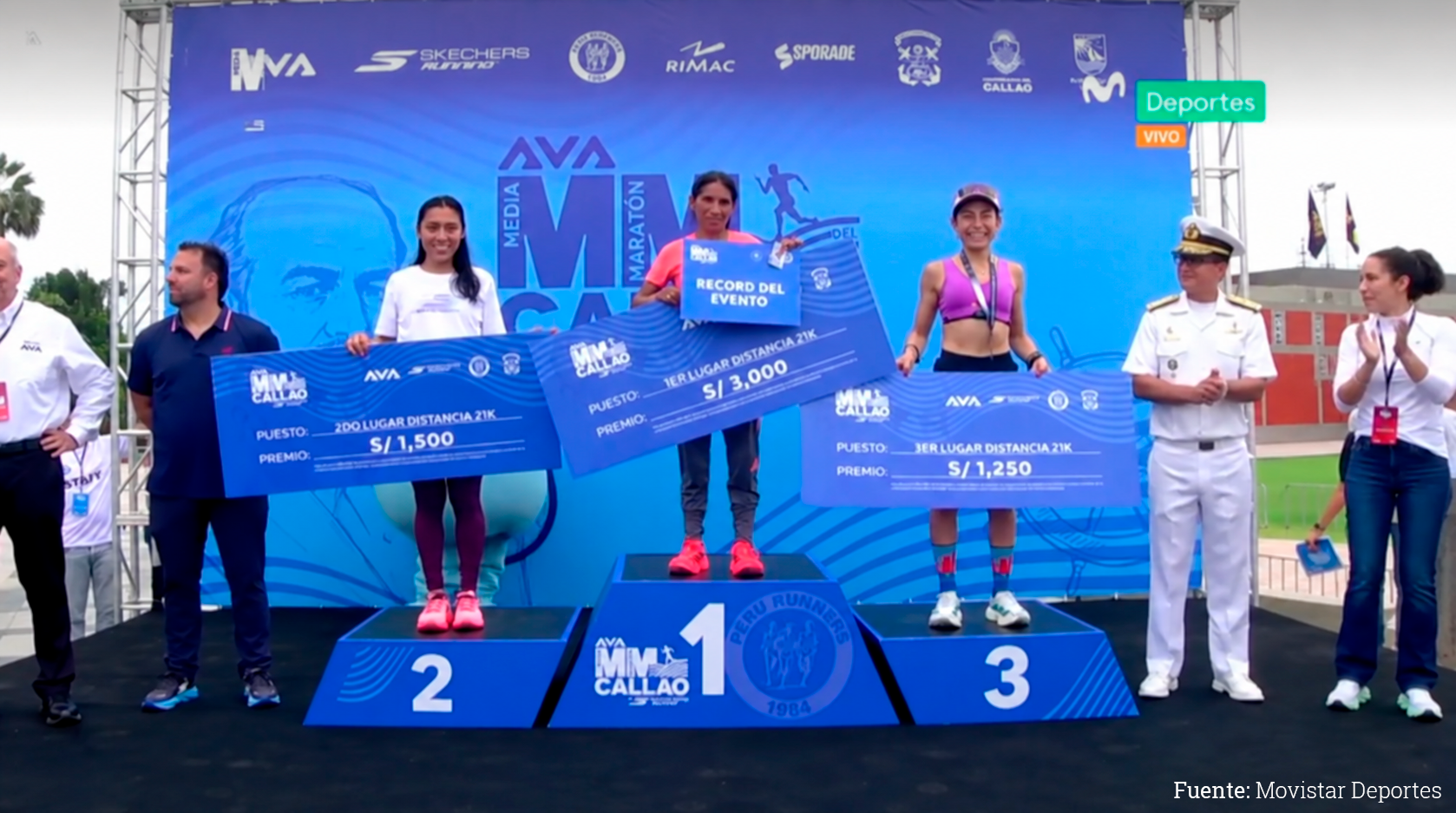 Tayacajina Zaida Ramos es campeona de la Media Maratón – Callao 2026